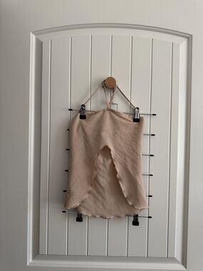 Princess Polly Taupe Knit Halter Top